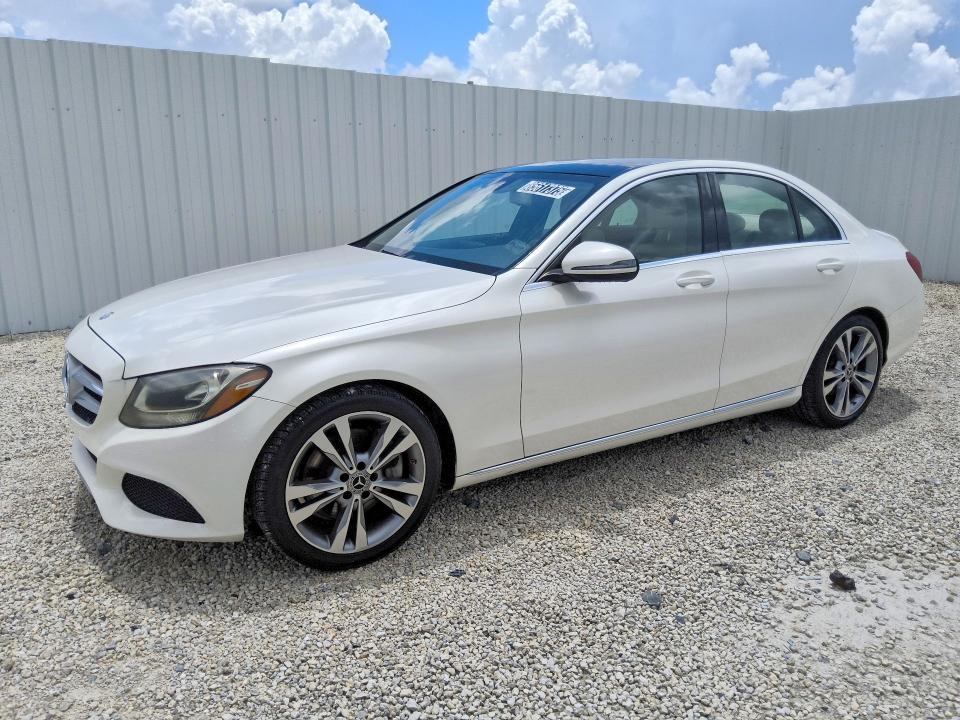 2017 Mercedes-benz C მანქანა იყიდება აუქციონზე, vin: 55SWF4JB0HU214269, აუქციონის ნომერი: 85617375