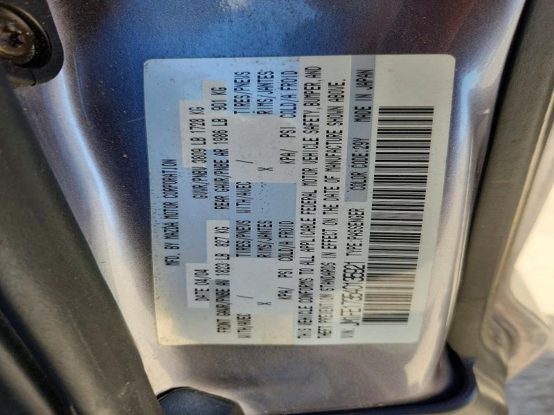 62875946 :رقم المزاد ، JM1FE173540135921 vin ، 2004 Mazda Rx8 مزاد بيع