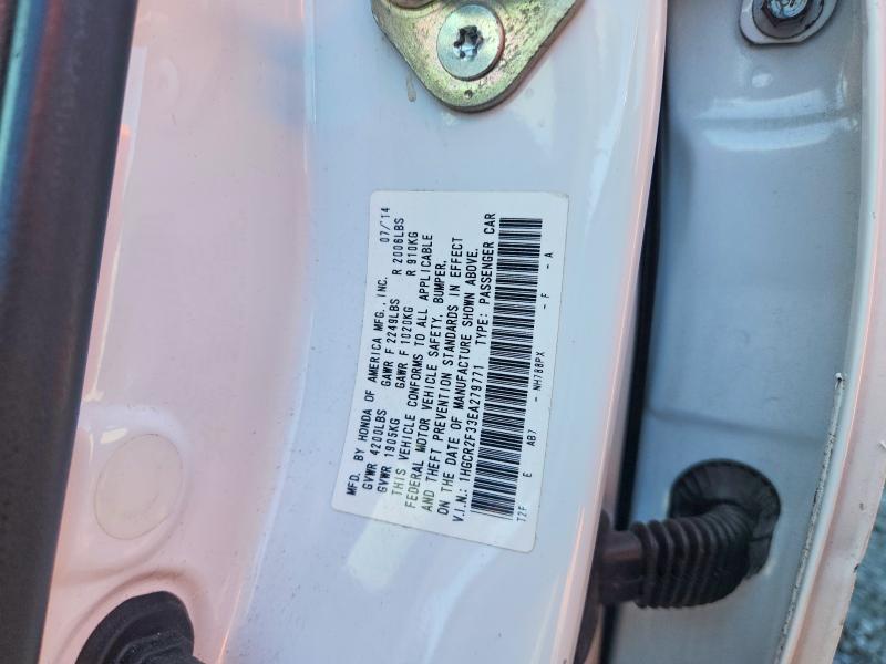 60563566 :رقم المزاد ، 1HGCR2F33EA279771 vin ، 2014 Honda Accord مزاد بيع