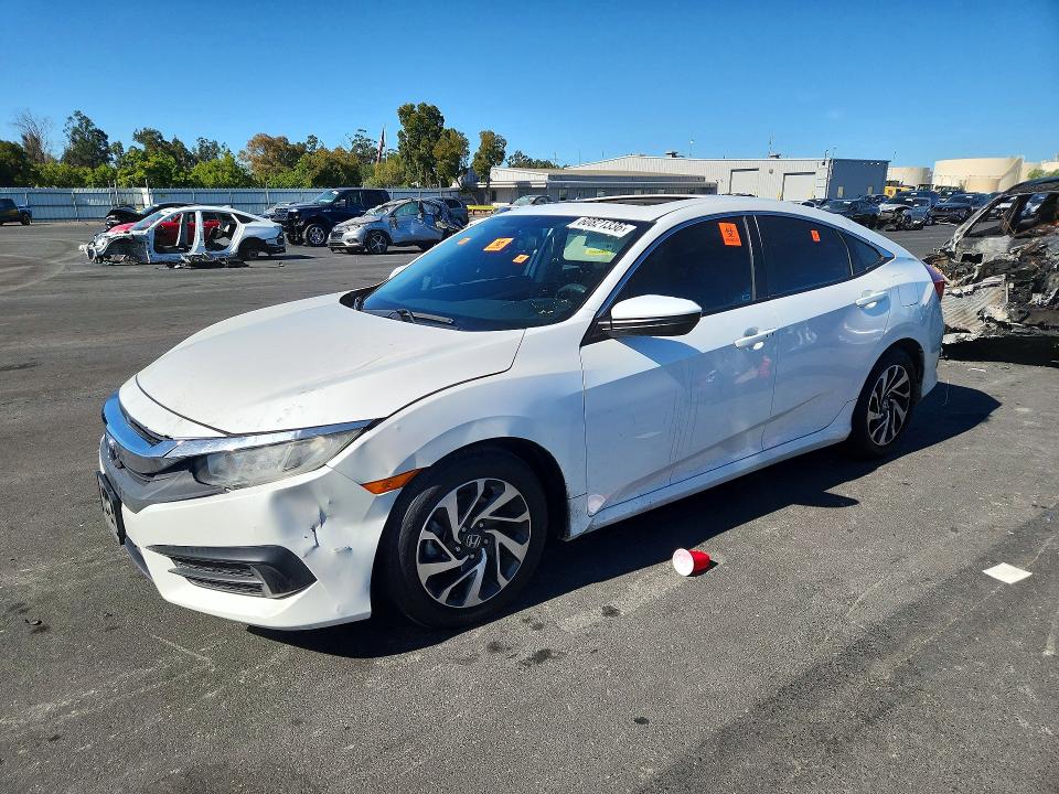 2016 Honda Civic მანქანა იყიდება აუქციონზე, vin: 19XFC2F77GE249270, აუქციონის ნომერი: 60821336