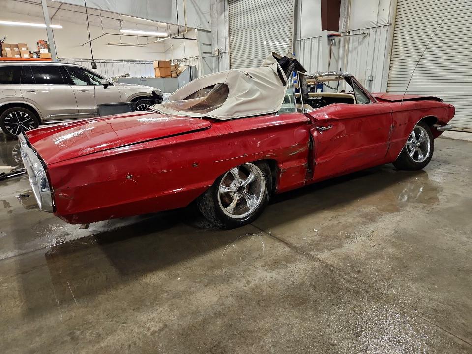60604586 :رقم المزاد ، 6Y85Q109804 vin ، 1966 Ford T Bird مزاد بيع