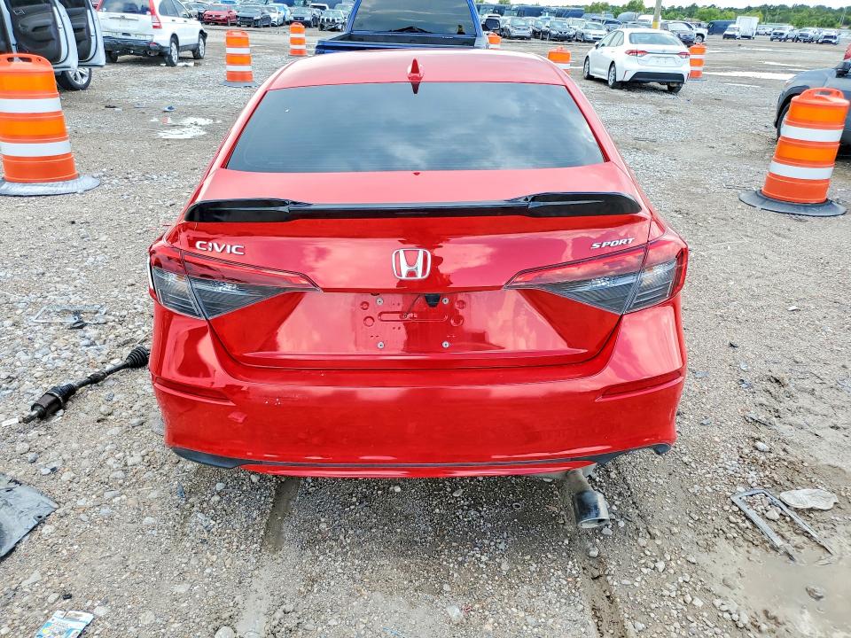 60179136 :رقم المزاد ، 2HGFE2F54NH562398 vin ، 2022 Honda Civic مزاد بيع