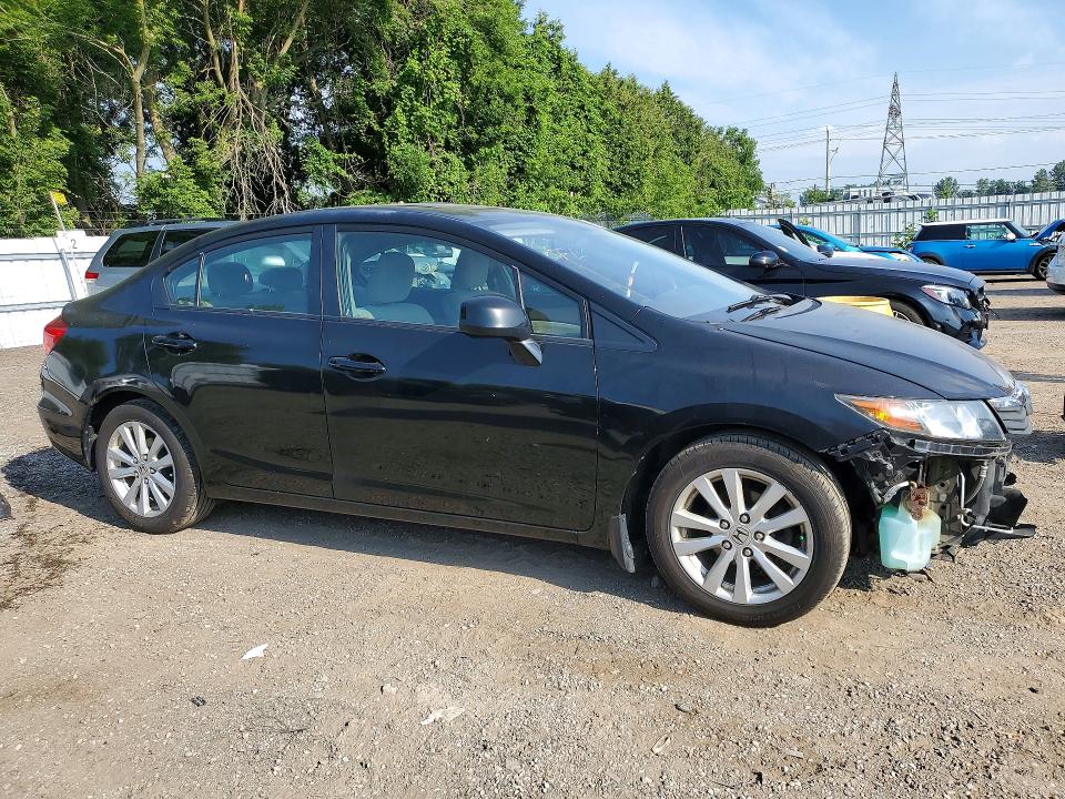 2012 Honda Civic მანქანა იყიდება აუქციონზე, vin: 2HGFB2F51CH038888, აუქციონის ნომერი: 60036666