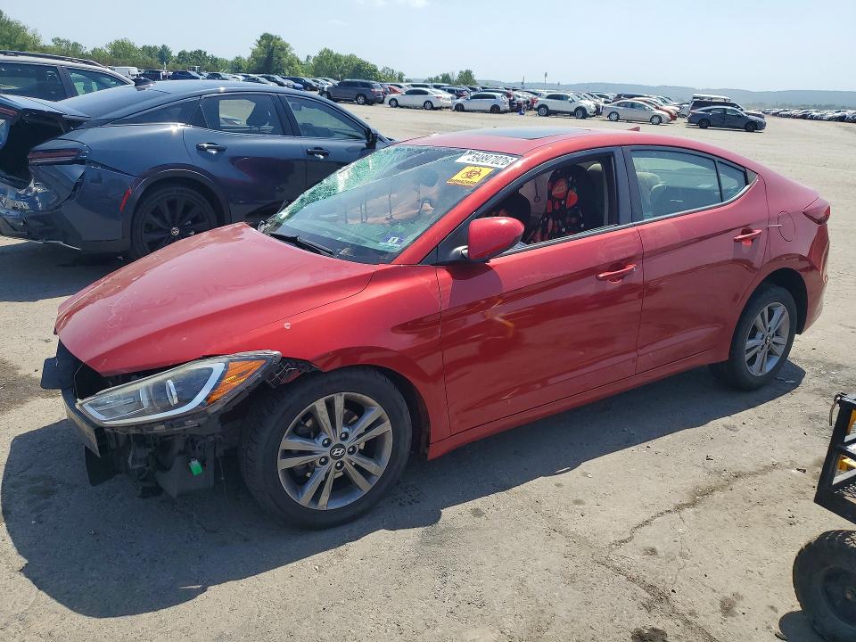 Продажа на аукционе авто 2017 Hyundai Elantra, vin: KMHD84LF6HU362738, номер лота: 59897026