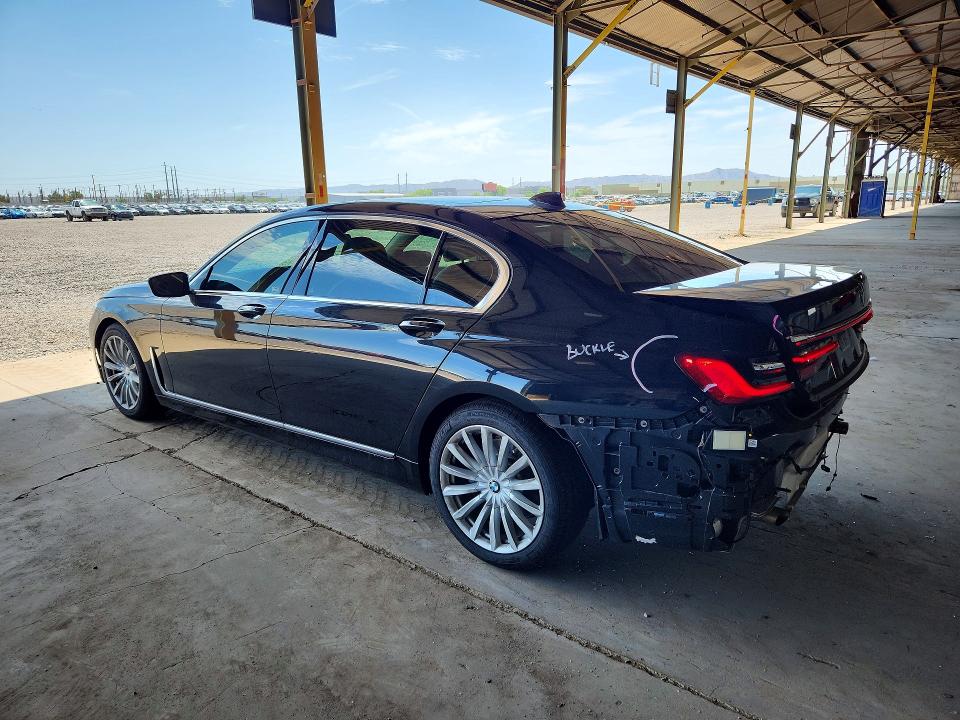 61234886 :رقم المزاد ، WBA7T2C0XLGL17161 vin ، 2020 Bmw 740 مزاد بيع