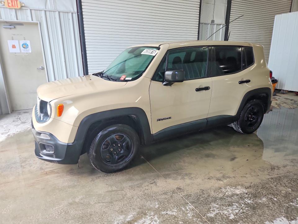 2016 Jeep Renegade მანქანა იყიდება აუქციონზე, vin: ZACCJAAW3GPC42059, აუქციონის ნომერი: 60369816
