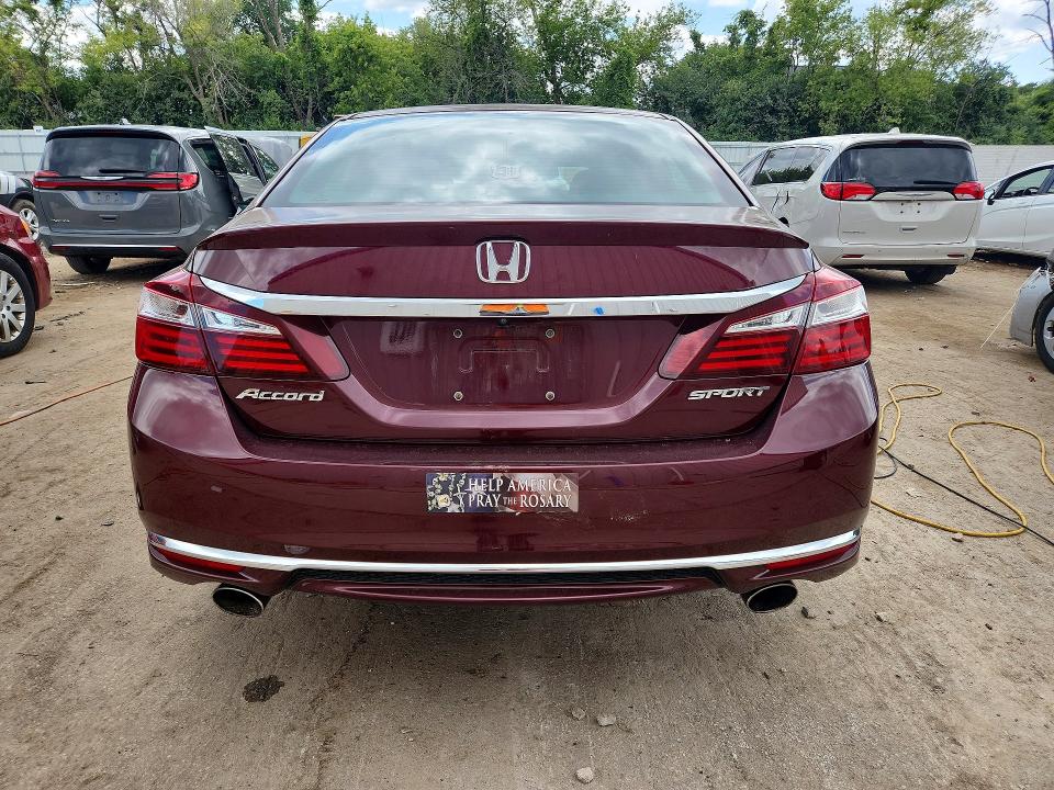 2016 Honda Accord მანქანა იყიდება აუქციონზე, vin: 1HGCR2F59GA240204, აუქციონის ნომერი: 61989666