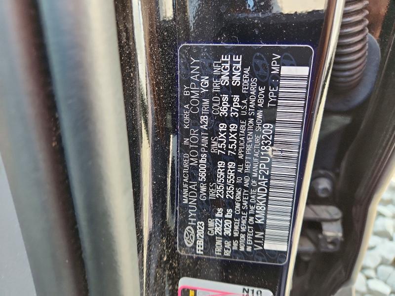 85989305 :رقم المزاد ، KM8KNDAF2PU183209 vin ، 2023 Hyundai Ioniq 5 مزاد بيع