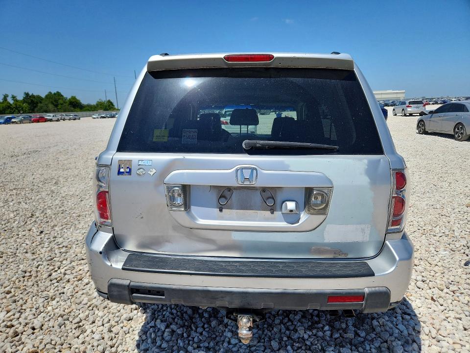 62602586 :رقم المزاد ، 2HKYF18716H553647 vin ، 2006 Honda Pilot مزاد بيع