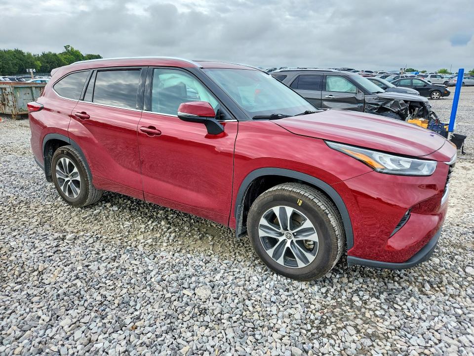 Продажа на аукционе авто 2020 Toyota Highlander, vin: 5TDGZRBH1LS047292, номер лота: 60742136