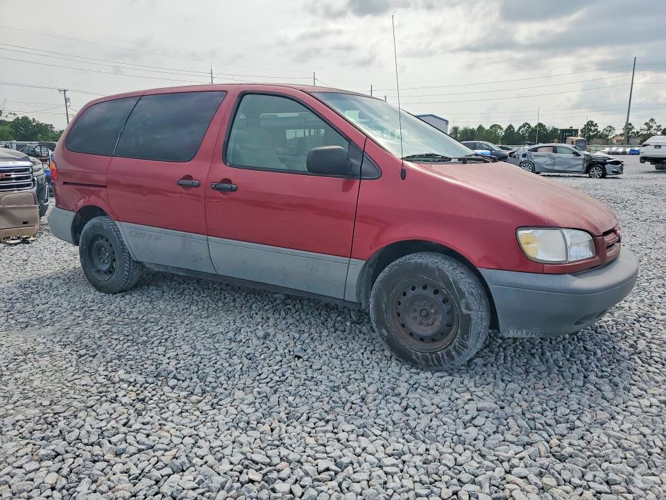 1998 Toyota Sienna მანქანა იყიდება აუქციონზე, vin: 4T3ZF13C3WU051627, აუქციონის ნომერი: 62727156