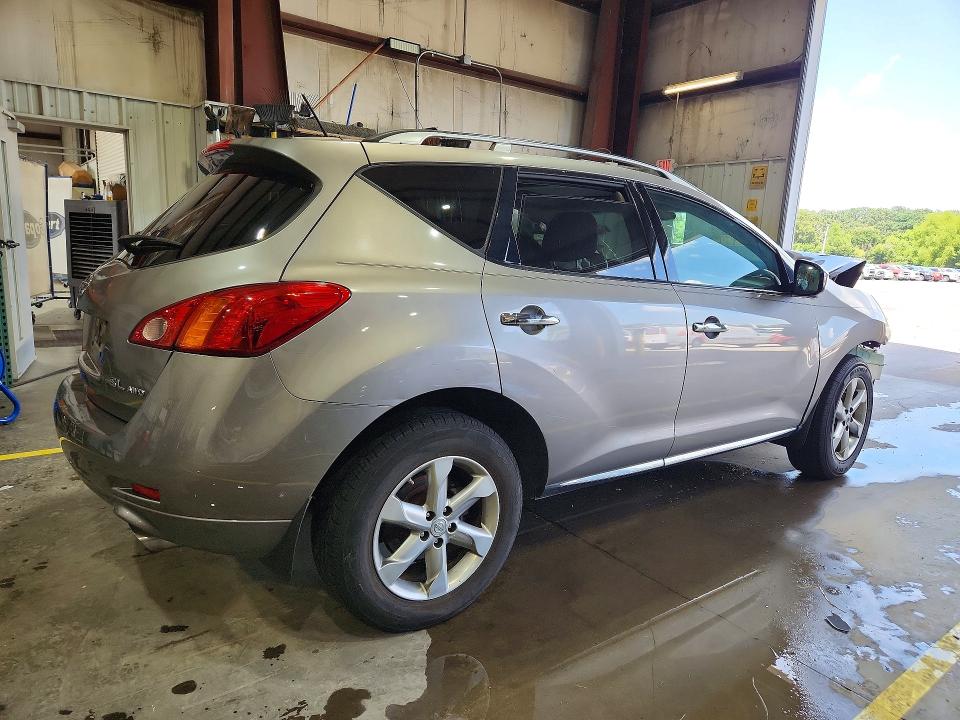 2009 Nissan Murano მანქანა იყიდება აუქციონზე, vin: JN8AZ18WX9W212928, აუქციონის ნომერი: 61566636