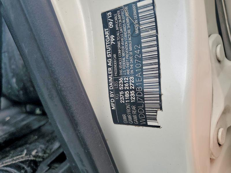 Продажа на аукционе авто 2014 Mercedes-benz Cls, vin: WDDLJ7DB1EA107242, номер лота: 61323666