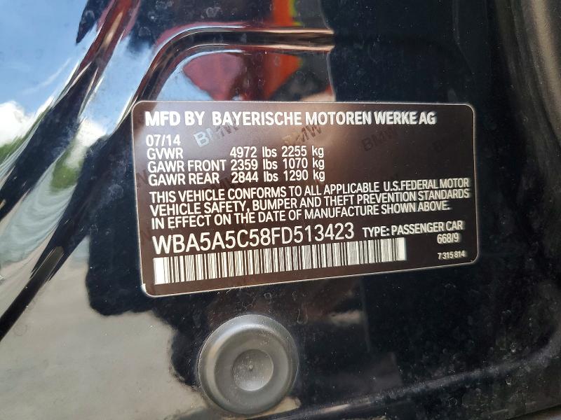 Продажа на аукционе авто 2015 Bmw 528, vin: WBA5A5C58FD513423, номер лота: 59174036
