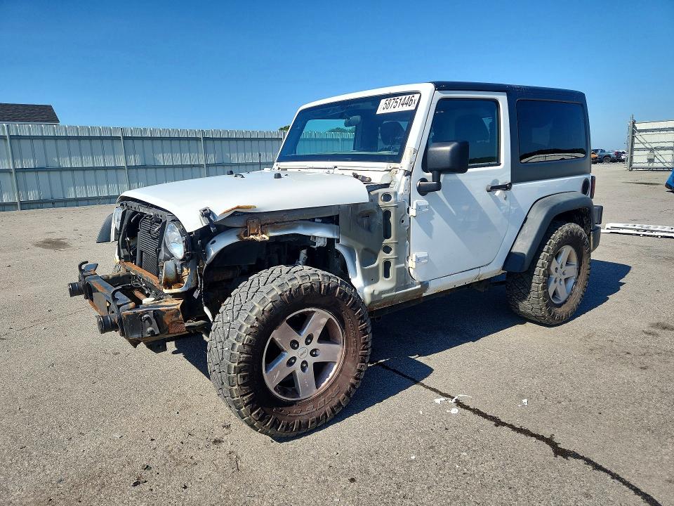 Продажа на аукционе авто 2015 Jeep Wrangler, vin: 1C4AJWAG1FL737814, номер лота: 58751446