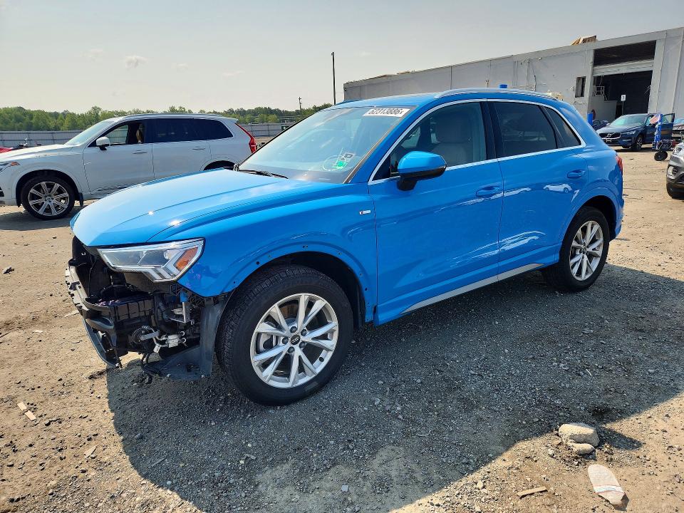 2022 Audi Q3 მანქანა იყიდება აუქციონზე, vin: WA1EECF3XN1037904, აუქციონის ნომერი: 62313886