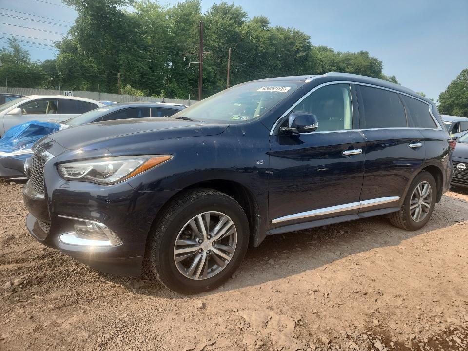 2020 Infiniti Qx60 მანქანა იყიდება აუქციონზე, vin: 5N1DL0MM7LC528445, აუქციონის ნომერი: 60929166