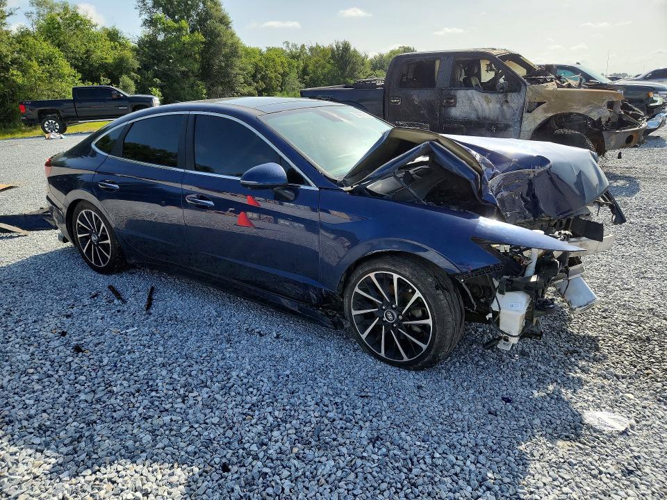 Продажа на аукционе авто 2021 Hyundai Sonata, vin: 5NPEH4J25MH092849, номер лота: 62907566