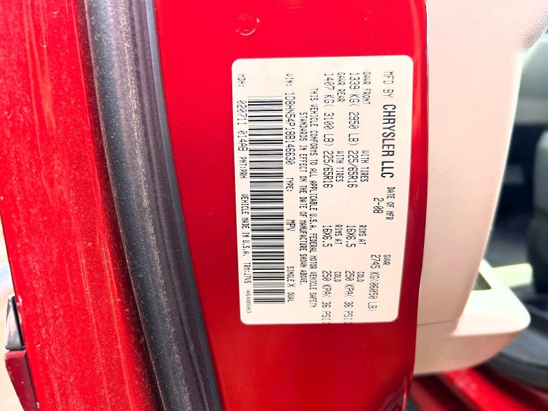 60145296 :رقم المزاد ، 1D8HN54P18B146630 vin ، 2008 Dodge Grand Caravan مزاد بيع