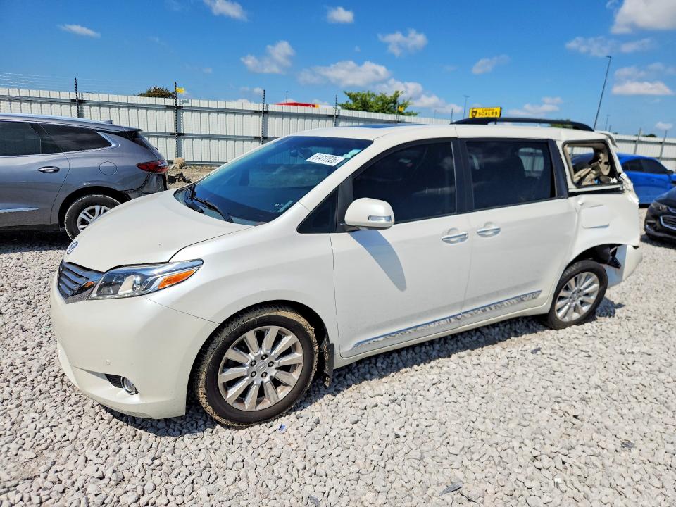 Aukcja sprzedaży 2015 Toyota Sienna, vin: 5TDYK3DC6FS568245, numer aukcji: 61412026