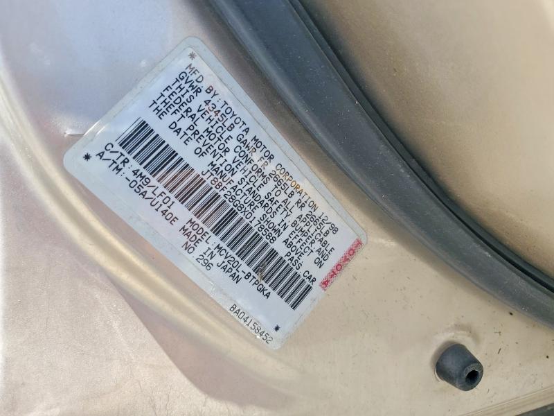 Продаж на аукціоні авто 1999 Lexus Es, vin: JT8BF28G8X0178588, номер лоту: 61358356