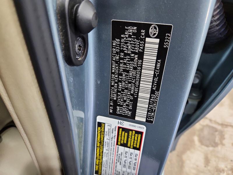 61040986 :رقم المزاد ، 4T4BE46K09R056196 vin ، 2009 Toyota Camry مزاد بيع