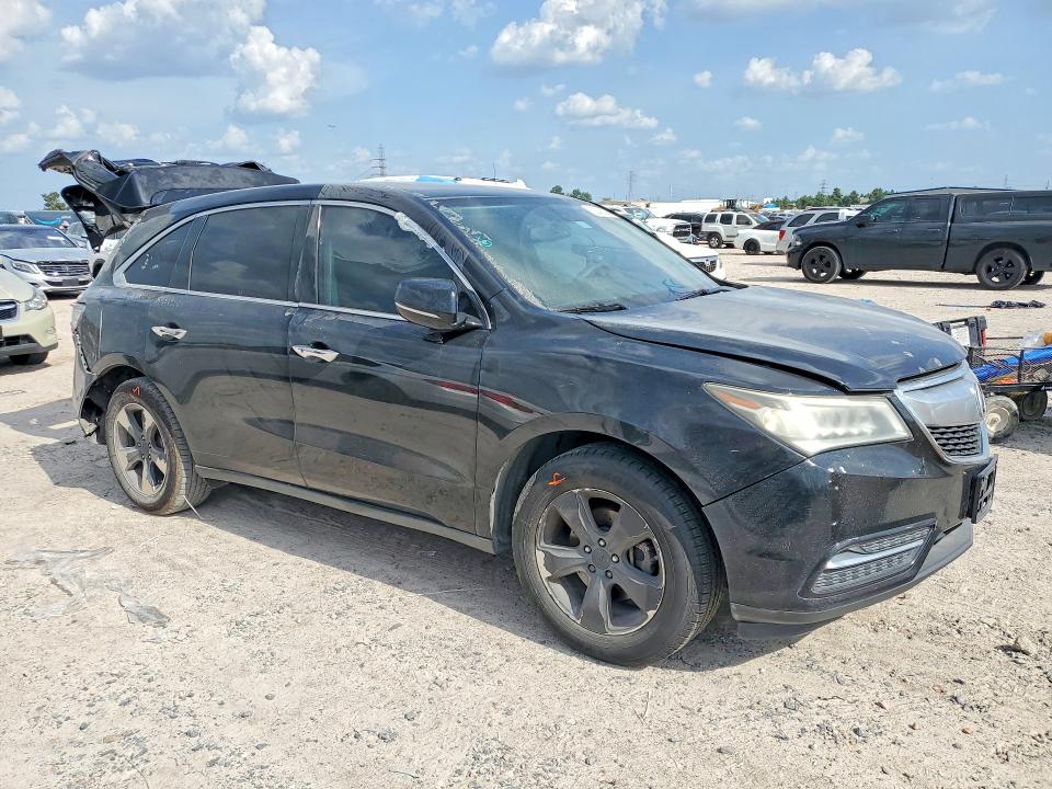62848206 :رقم المزاد ، 5FRYD3H20FB001463 vin ، 2015 Acura Mdx مزاد بيع