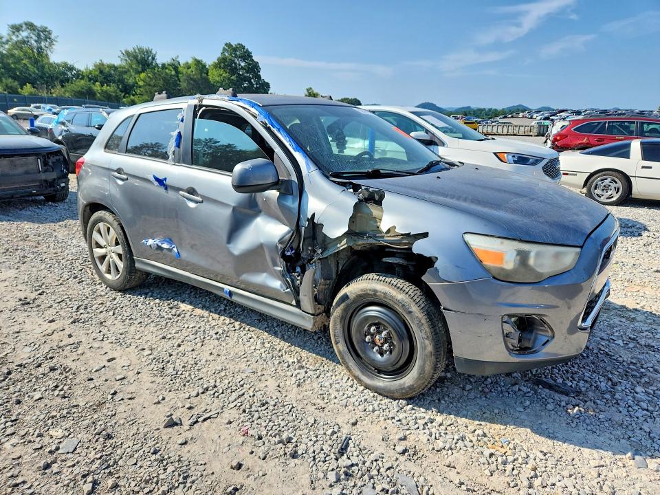 2013 Mitsubishi Outlander Sport მანქანა იყიდება აუქციონზე, vin: 4A4AP3AU1DE006734, აუქციონის ნომერი: 62408906
