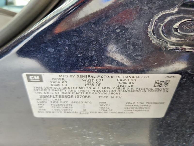 Продаж на аукціоні авто 2016 Gmc Terrain, vin: 2GKFLTE38G6107955, номер лоту: 60071746