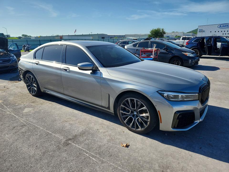 2020 Bmw 750 მანქანა იყიდება აუქციონზე, vin: WBA7U2C08LGJ59870, აუქციონის ნომერი: 58367376