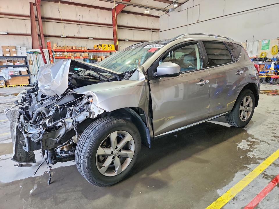 2009 Nissan Murano მანქანა იყიდება აუქციონზე, vin: JN8AZ18WX9W212928, აუქციონის ნომერი: 61566636
