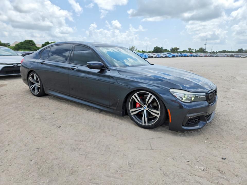 60863686 :رقم المزاد ، WBA7E2C56KB217432 vin ، 2019 Bmw 740 مزاد بيع