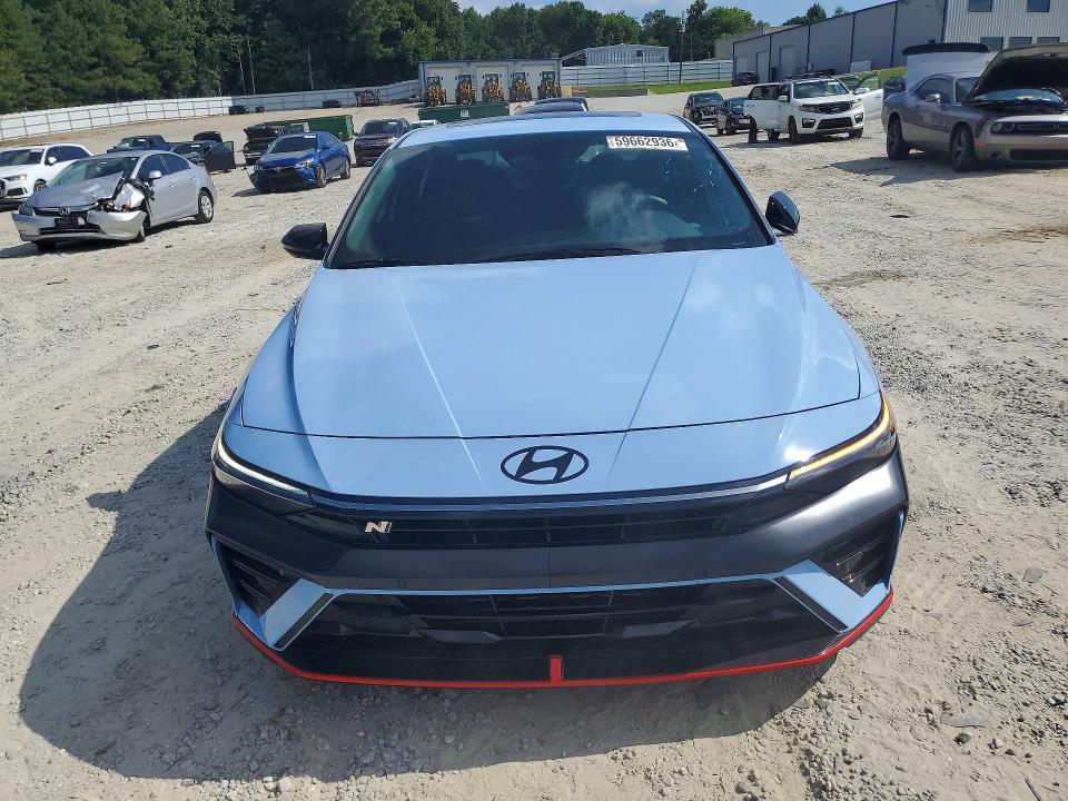 2025 Hyundai Elantra N მანქანა იყიდება აუქციონზე, vin: KMHLW4DK2SU025679, აუქციონის ნომერი: 61535146