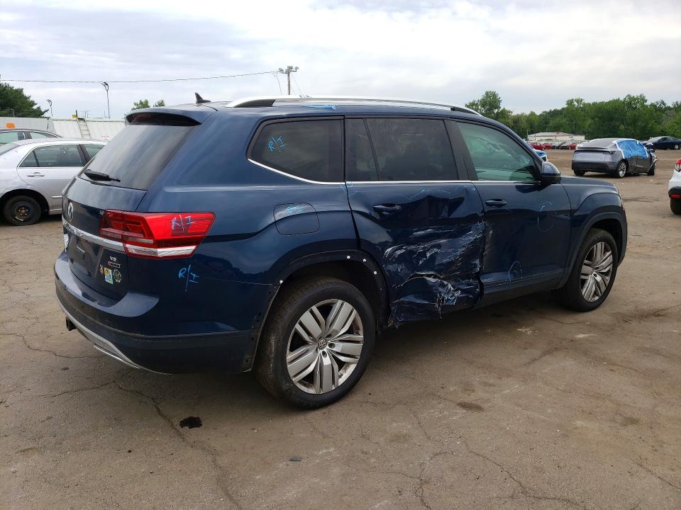 Продажа на аукционе авто 2019 Volkswagen Atlas, vin: 1V2UR2CA1KC581936, номер лота: 58513126