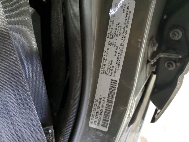 59238946 :رقم المزاد ، 1C6SRFLT0PN665217 vin ، 2023 Ram 1500 مزاد بيع