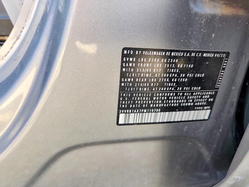 Продаж на аукціоні авто 2023 Volkswagen Tiguan, vin: 3VVRB7AX7PM110705, номер лоту: 60380676
