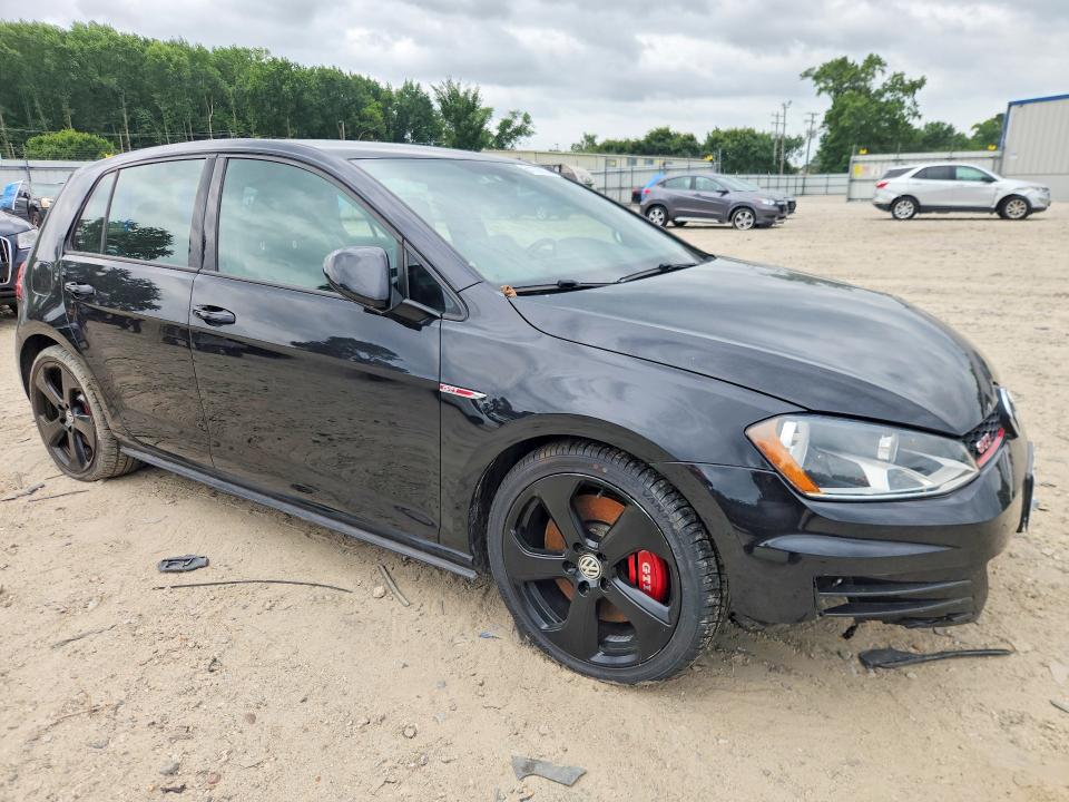 61109776 :رقم المزاد ، 3VW447AU1FM104998 vin ، 2015 Volkswagen Gti مزاد بيع