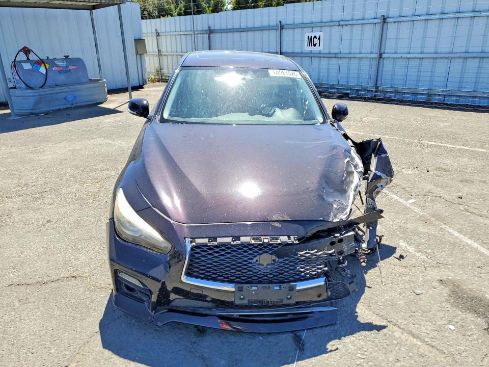 2014 Infiniti Q50 Hybrid მანქანა იყიდება აუქციონზე, vin: JN1AV7AP5EM691507, აუქციონის ნომერი: 60981026