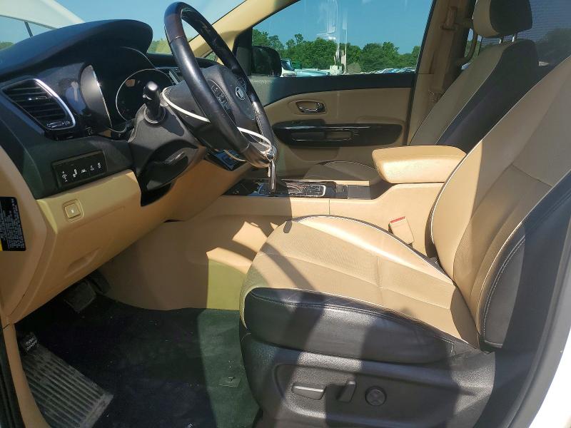 59152016 :رقم المزاد ، KNDME5C16G6140386 vin ، 2016 Kia Sedona مزاد بيع