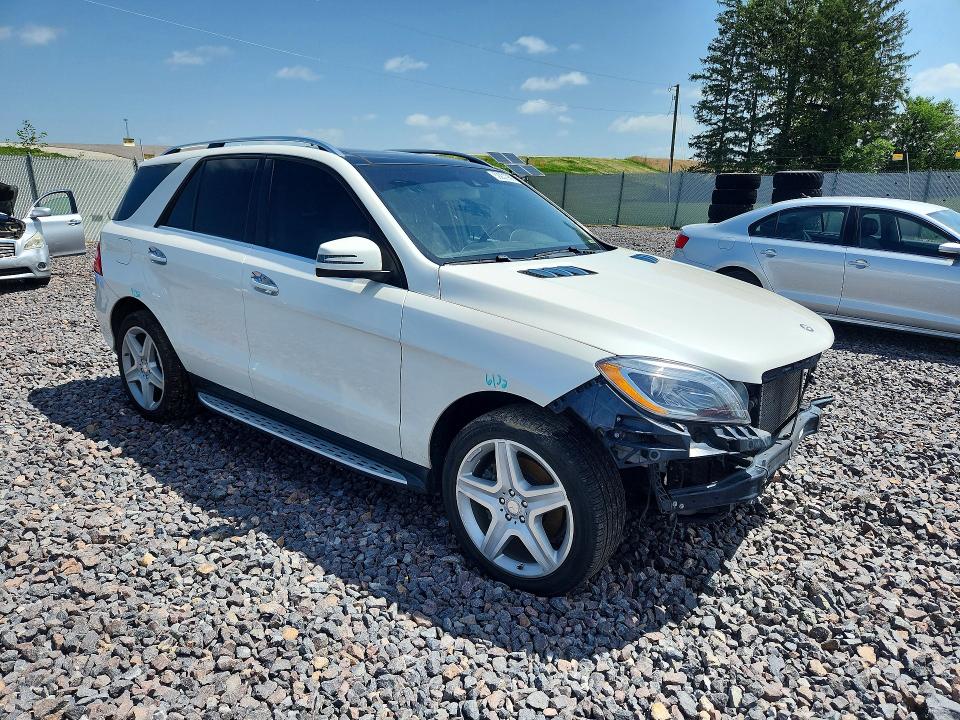 Продажа на аукционе авто 2015 Mercedes-benz Ml, vin: 4JGDA5GB0FA508664, номер лота: 59237986