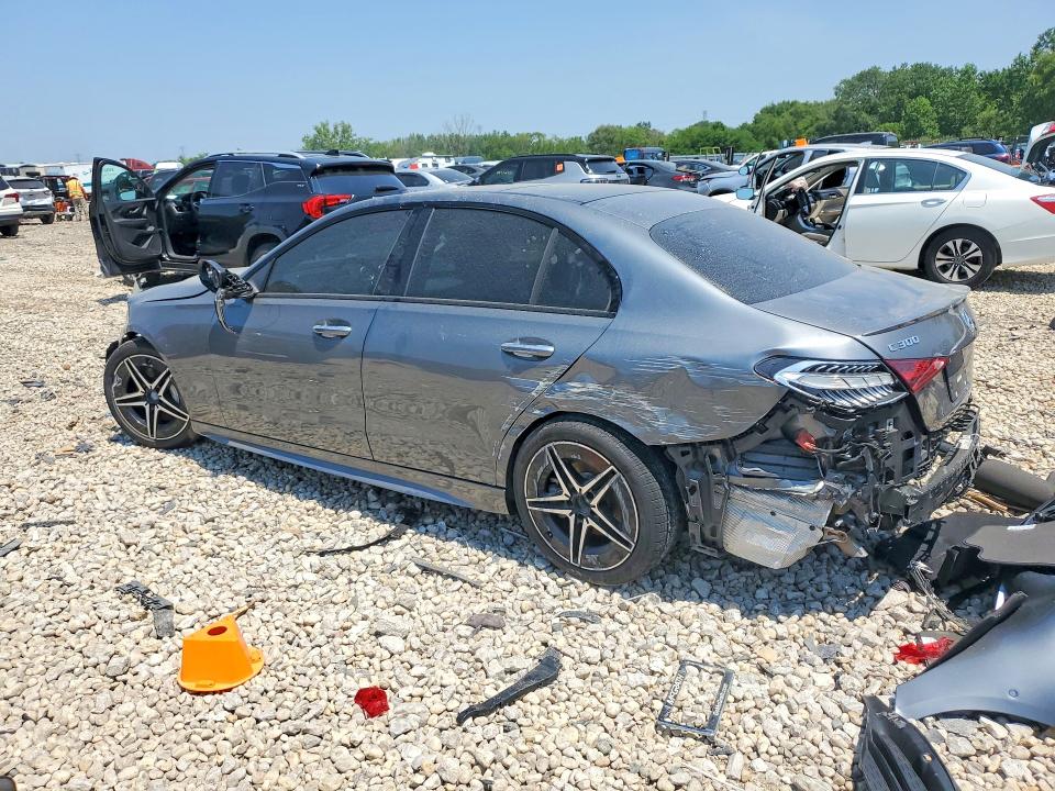60234156 :رقم المزاد ، W1KAF4HB6RR208480 vin ، 2024 Mercedes-benz C مزاد بيع