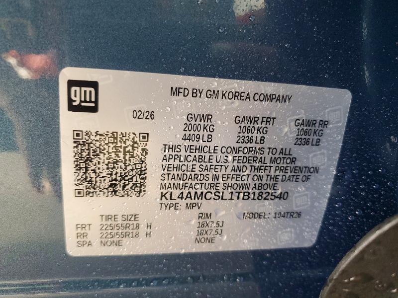Продаж на аукціоні авто 2026 Buick Encore Gx, vin: KL4AMCSL1TB182540, номер лоту: 60081886