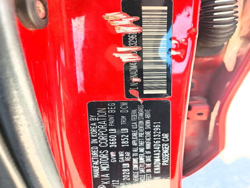 Aukcja sprzedaży 2013 Kia Rio, vin: KNADM4A34D6132961, numer aukcji: 62462116