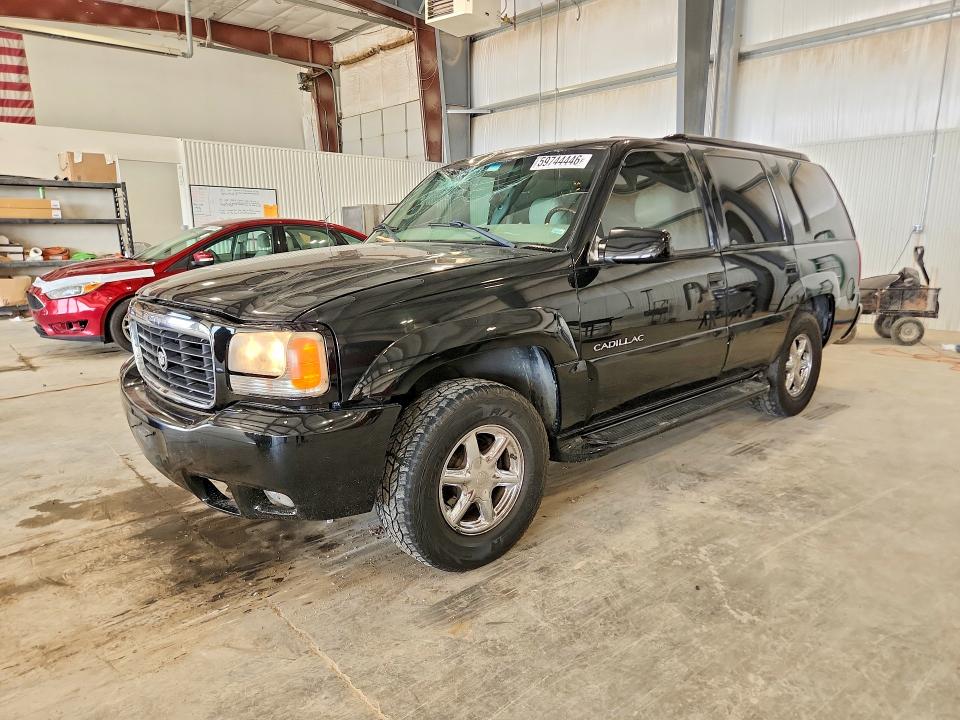 2000 Cadillac Escalade მანქანა იყიდება აუქციონზე, vin: 1GYEK63R8YR207931, აუქციონის ნომერი: 59744446