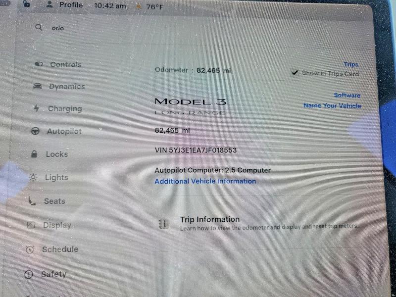 Aukcja sprzedaży 2018 Tesla Model 3, vin: 5YJ3E1EA7JF018553, numer aukcji: 54329336
