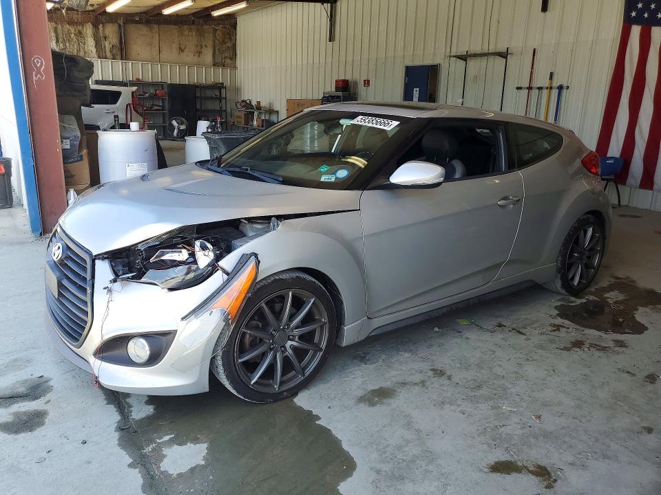 2016 Hyundai Veloster მანქანა იყიდება აუქციონზე, vin: KMHTC6AE7GU293427, აუქციონის ნომერი: 59385666