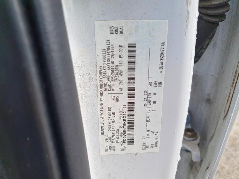 Aukcja sprzedaży 2019 Ford F550, vin: 1FD0W5HT5KEG12111, numer aukcji: 62301556