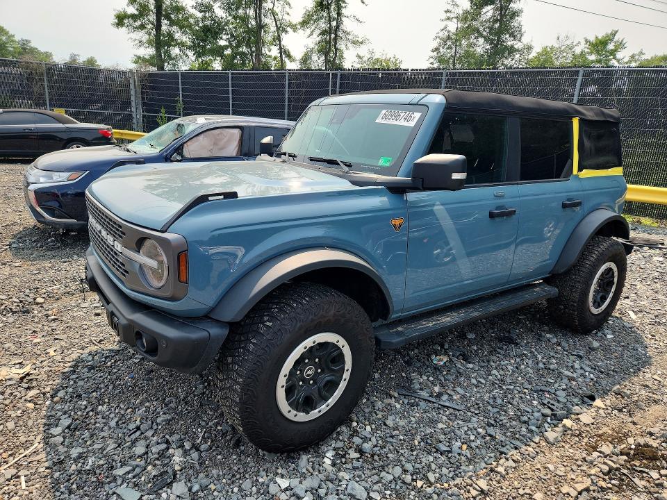 Продажа на аукционе авто 2023 Ford Bronco, vin: 1FMEE5DP0PLB50514, номер лота: 60996746