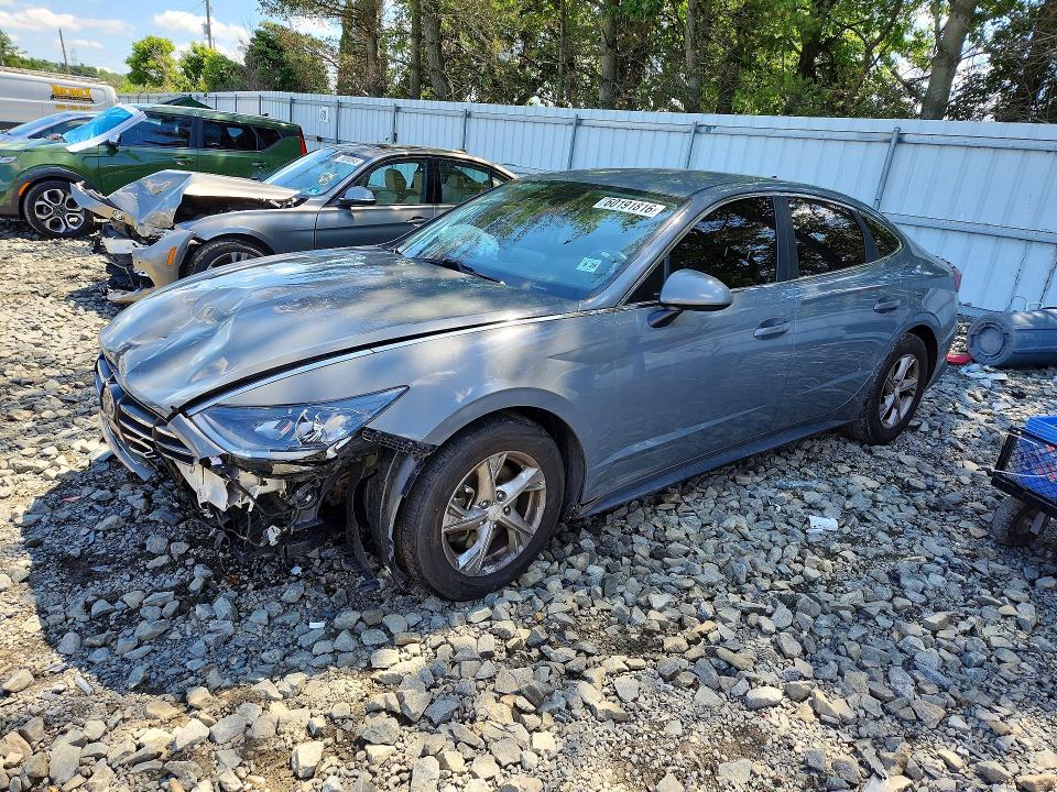 60191816 :رقم المزاد ، 5NPEG4JAXMH073059 vin ، 2021 Hyundai Sonata مزاد بيع
