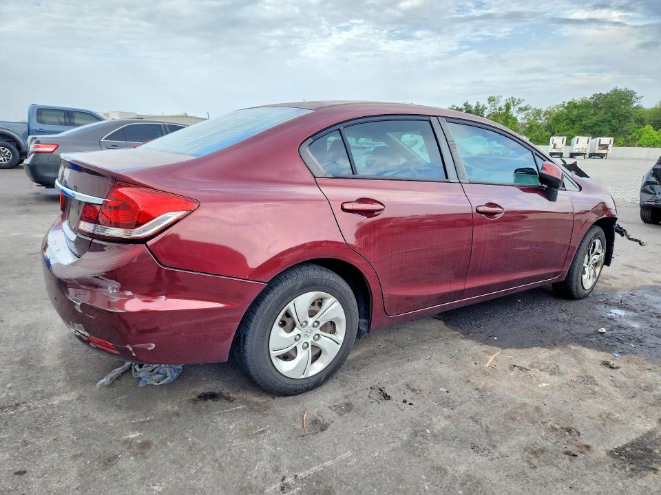 Продажа на аукционе авто 2013 Honda Civic, vin: 19XFB2F52DE096780, номер лота: 59625396